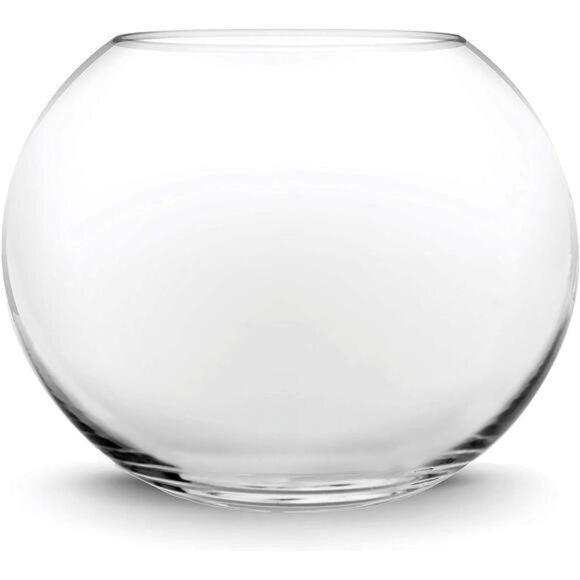 CYS EXCEL Bubble Vase (H-4.5" W-5.5", Approx. 1/4 Gal.) | Multiple Size Choices - Picture 1 of 6